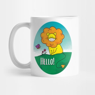 Hello lion! Mug